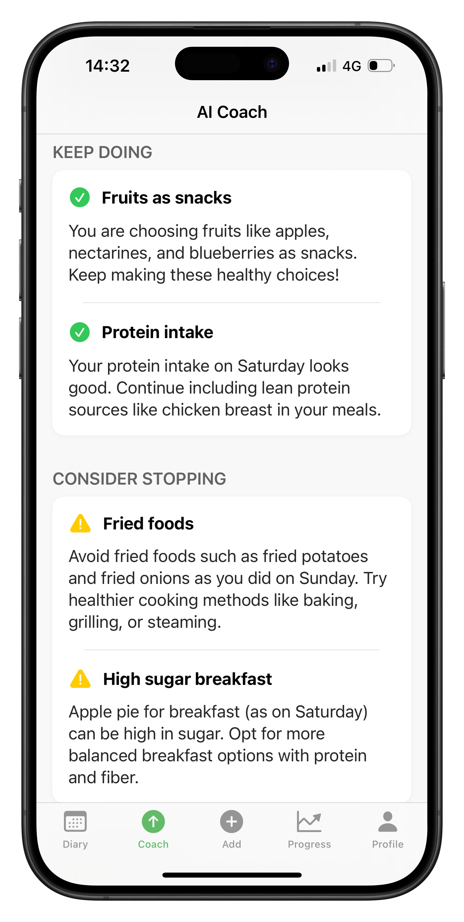 App screenshot