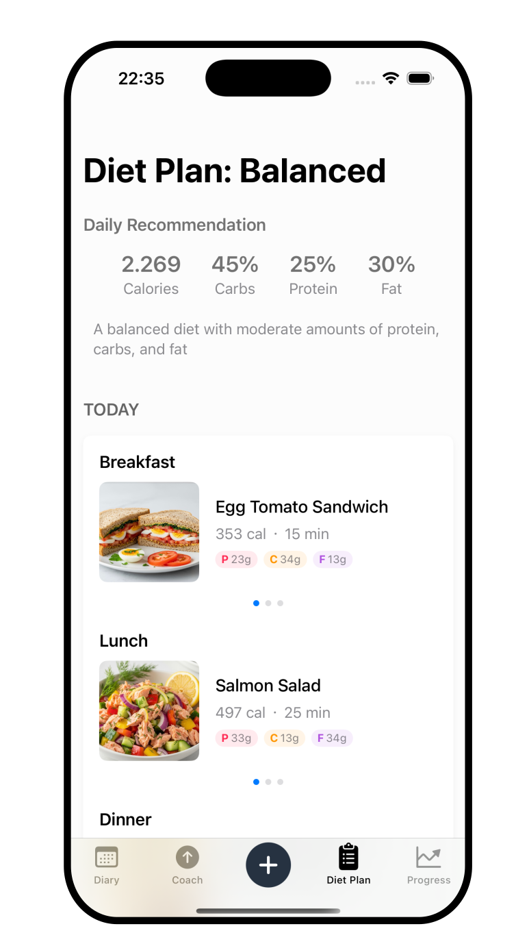 App screenshot