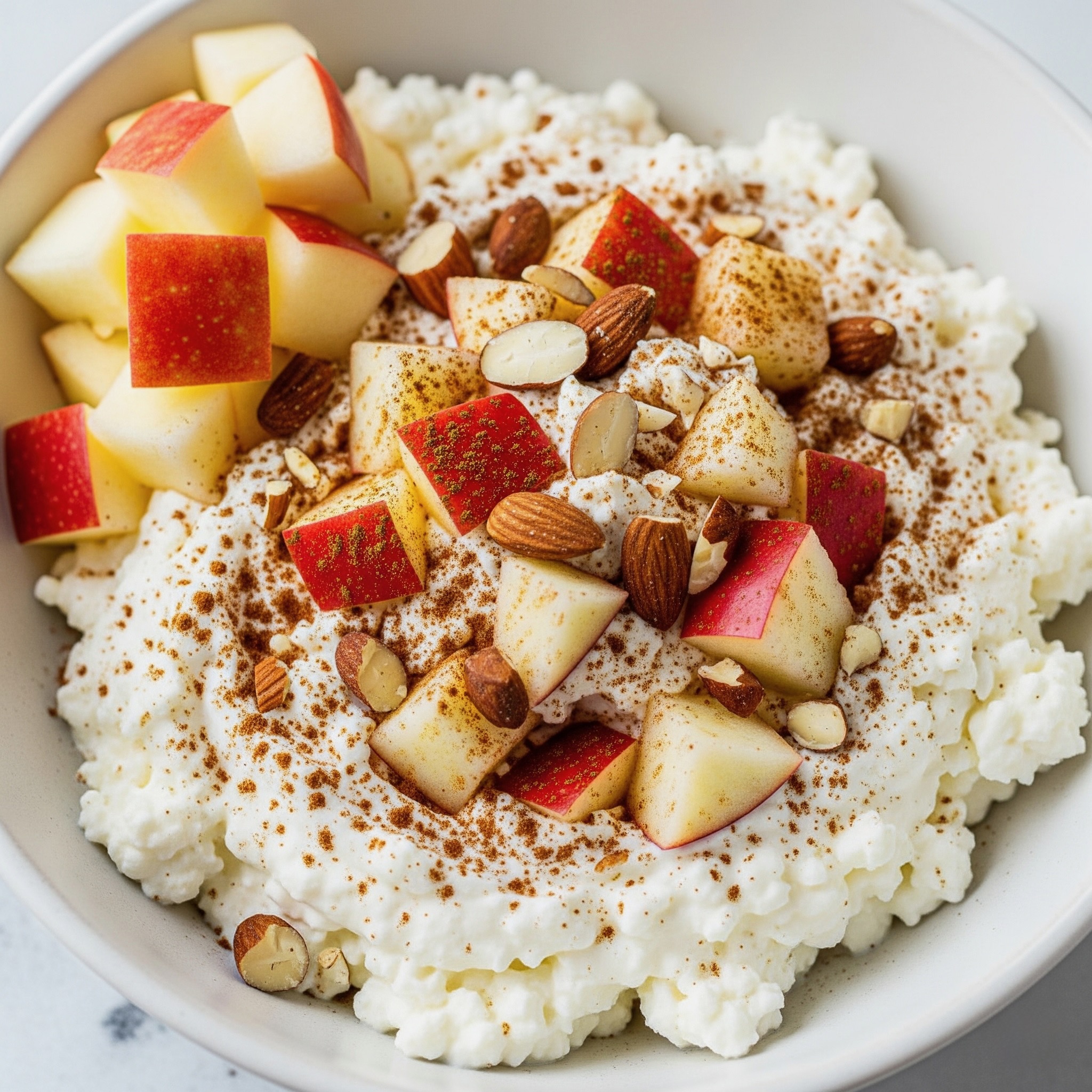 Apple Almond Cottage Cheese