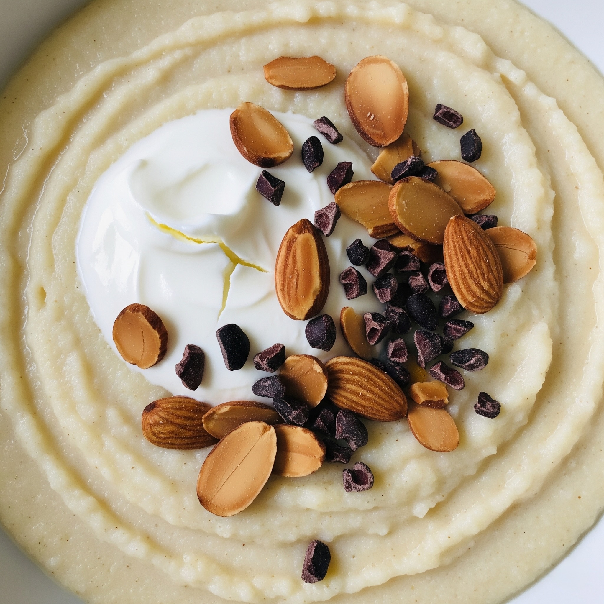Banana Split Semolina Porridge