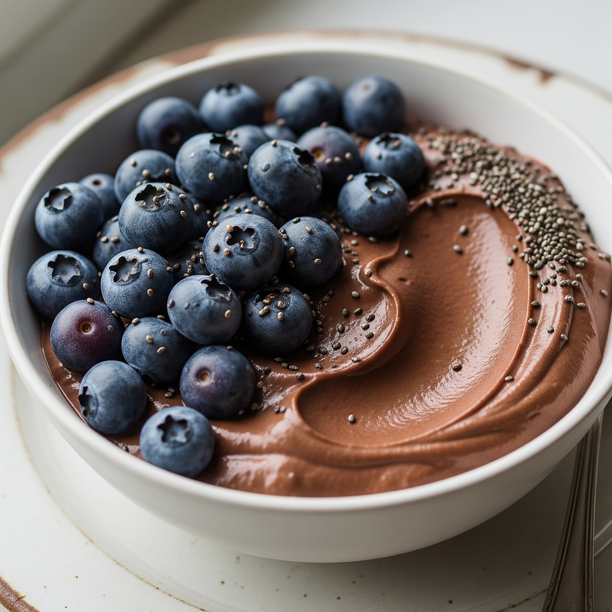 Blueberry Chocolate Bowl