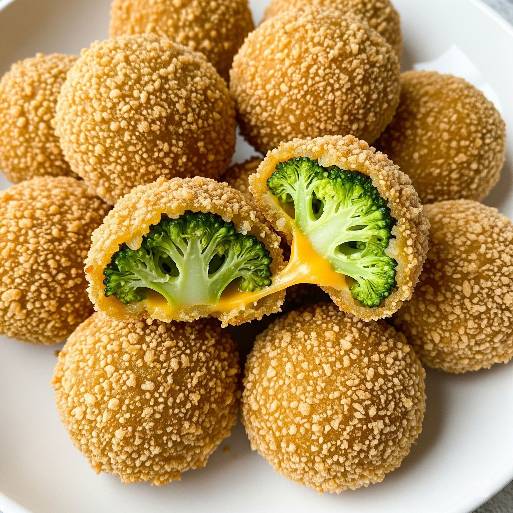 Broccoli Cheese Nuggets