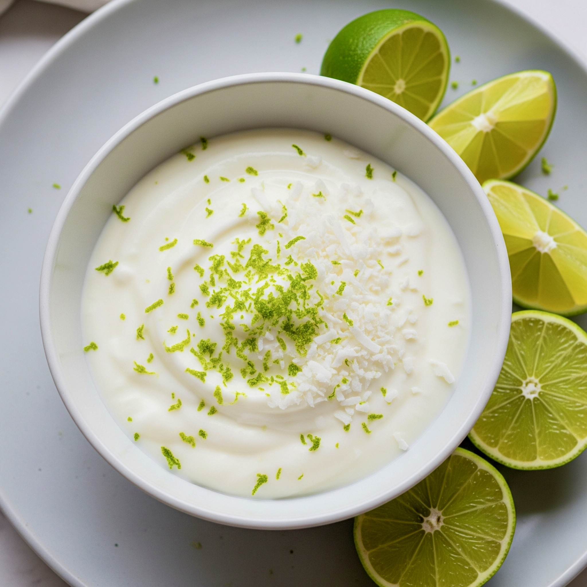 Coconut Lime Yogurt