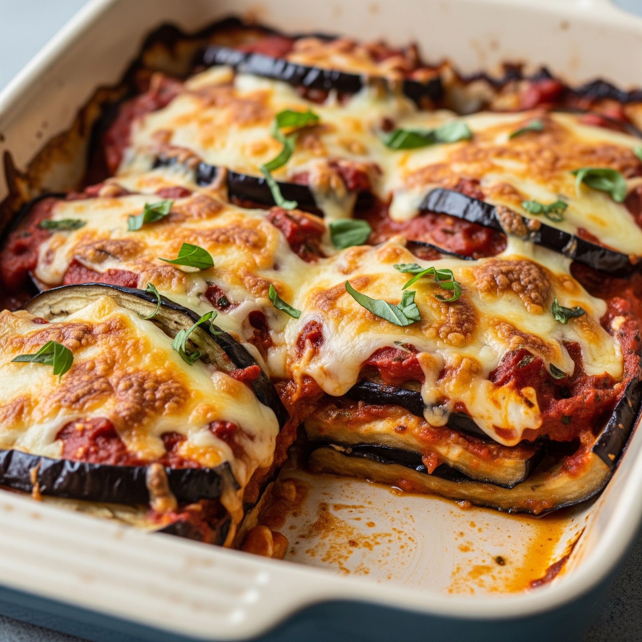 Eggplant Mozzarella Casserole