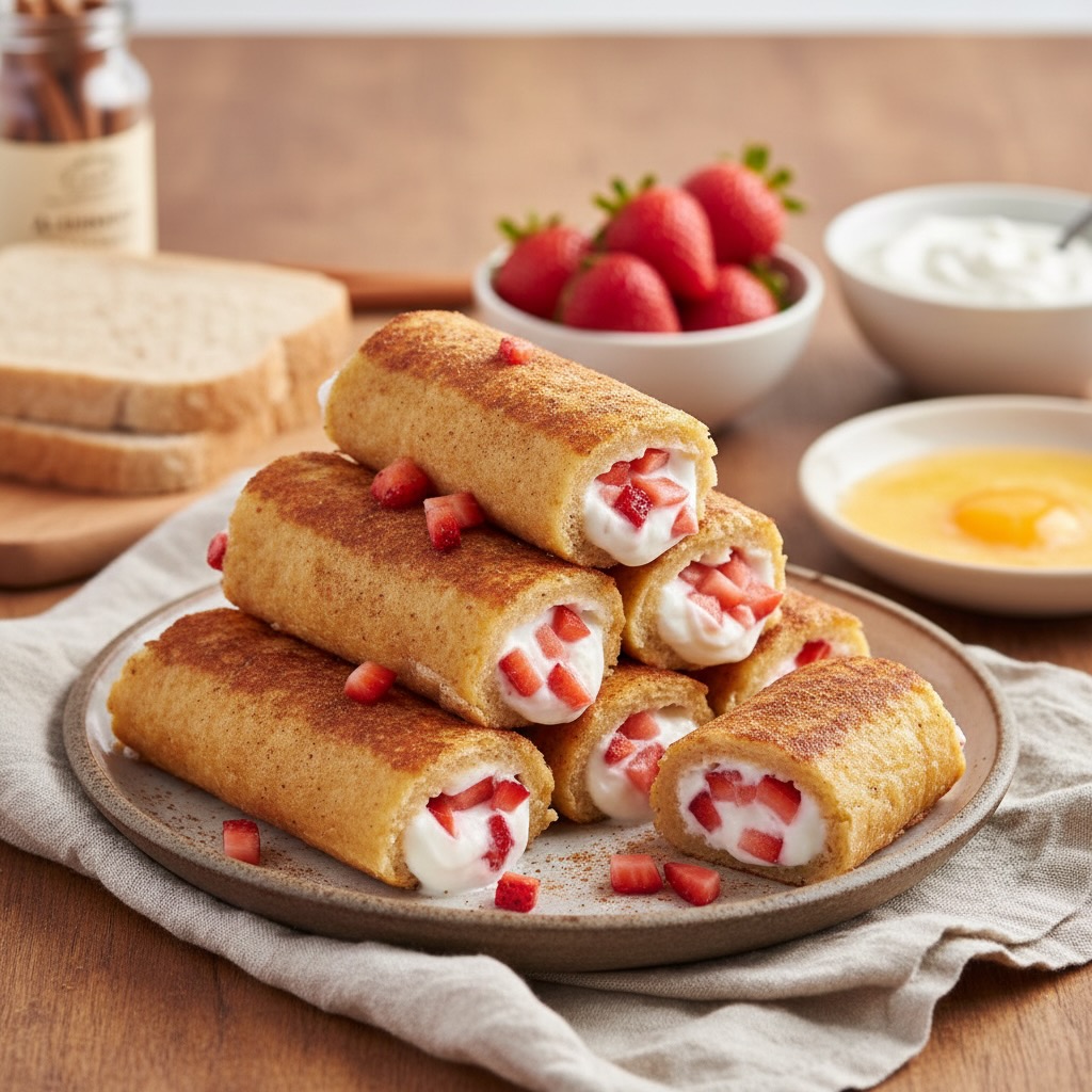French Toast Röllchen