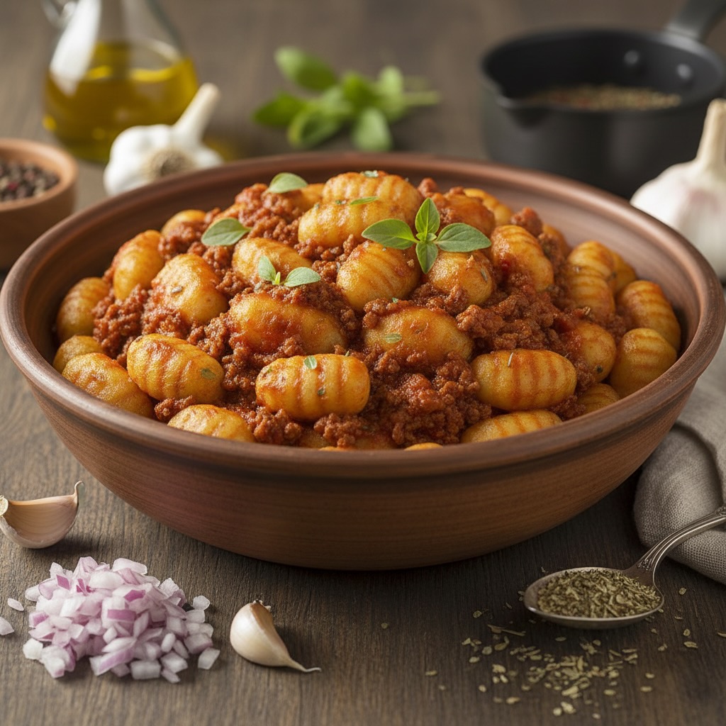 Gnocchi alla Bolognese