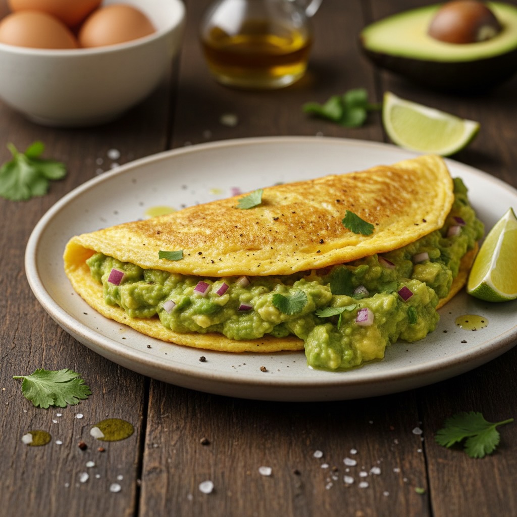 Guacamole-Omelett