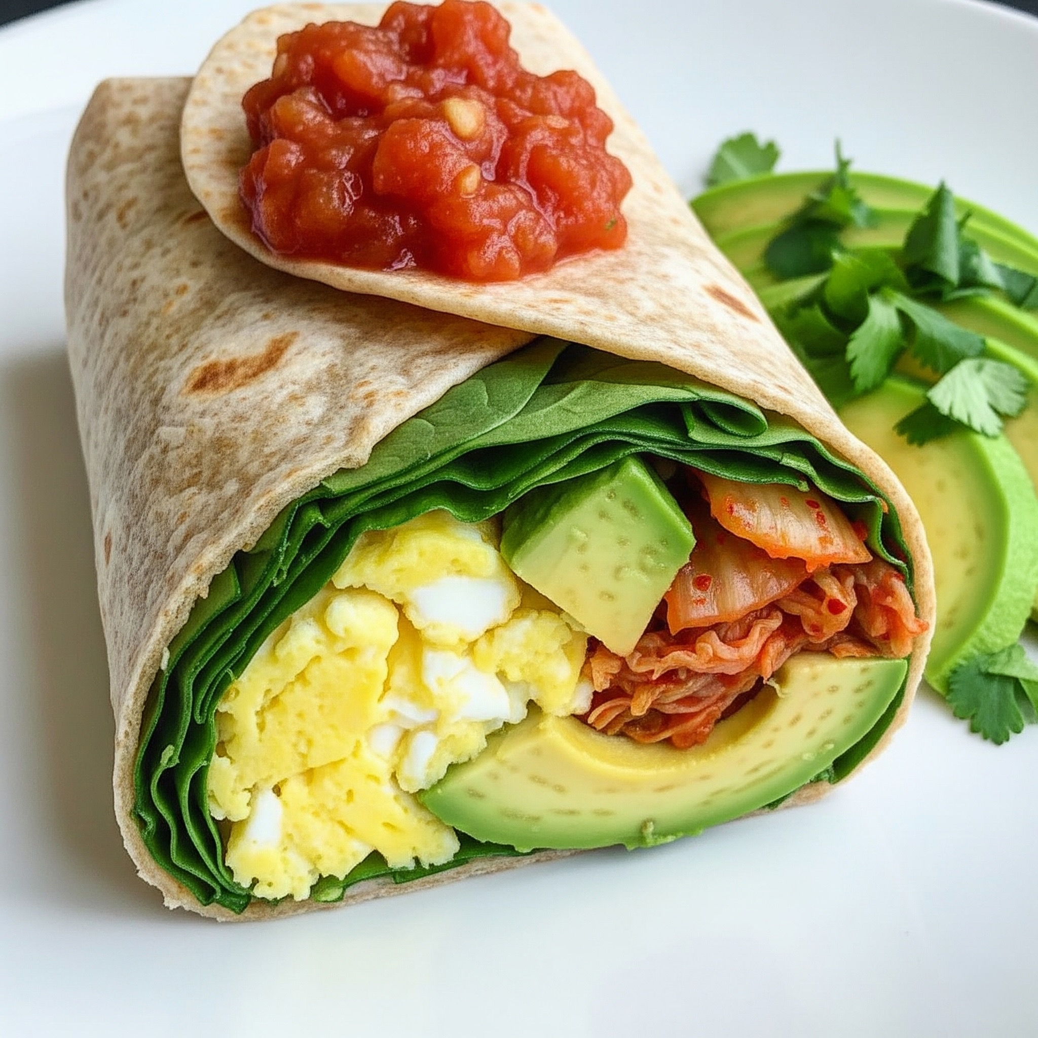 Gut-Friendly Breakfast Burrito