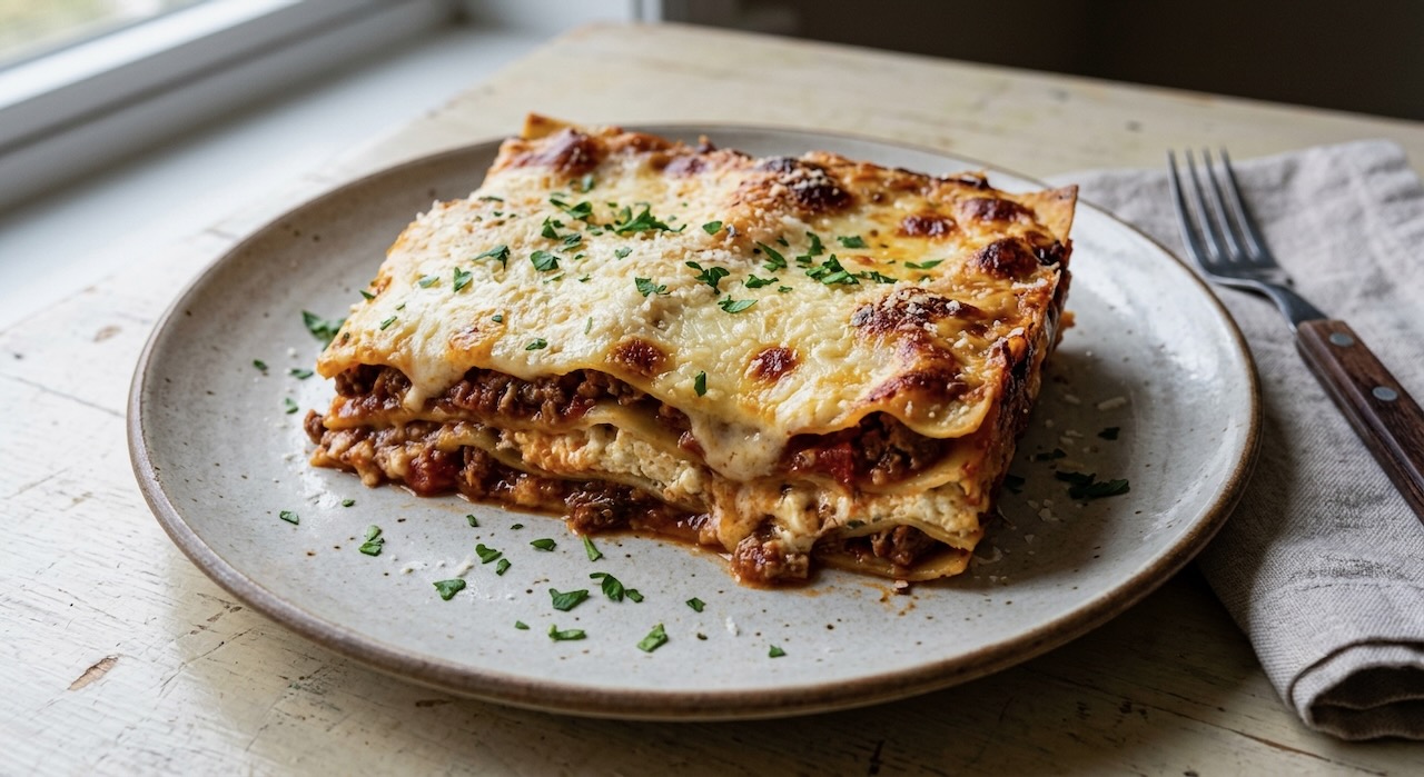 Hausgemachte Lasagna